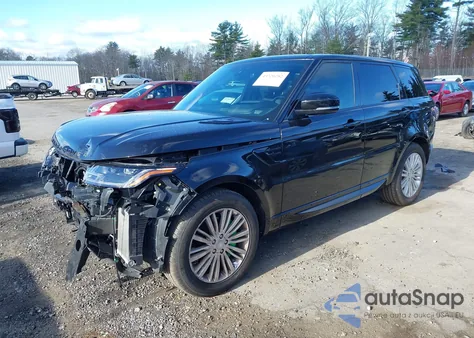 2021 Land Rover Range Rover Sport Hse Silver Edition Mhev from USA, damaged, VIN SALWR2SU5MA781473
